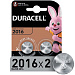 Элемент питания CR2016 DURACELL BL2