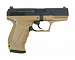 Пистолет страйкбольный (WE) WALTHER P99 GBB, металл, WE-PX001 - TAN