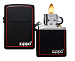 Зажигалка Zippo 218ZB CLASSIC black matte with zipp