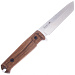 Нож Kizlyar Supreme Aggressor 420HC SW (деревянная рукоять, кожаные ножны)