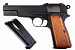 Пистолет страйкбольный (WE) BROWNING HI POWER, металл, WE-B001 / GP424