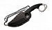 Нож Cold Steel Double Agent 1, AUS-8A, serrated, black