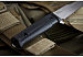 Нож Kizlyar Supreme Aggressor AUS-8 SW (Stonewash, Черная рукоять, Черные ножны)