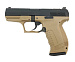 Пистолет страйкбольный (WE) WALTHER P99 GBB, металл, WE-PX001 - TAN