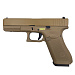 Пистолет страйкбольный (WE) Glock-17 gen5, WE-G001VB-TAN