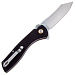Нож CJRB Kicker J1915-BK, рукоять черная G10, D2