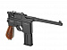 Пневматический пистолет Gletcher M712 (mauser) 4,5 мм