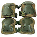 Комплект наколенники и налокотники Voenpro цвет Мох