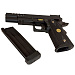Страйкбольный пистолет (WE) M1911 Hi-Capa 5.1, металл, перфорированный кожух, WE-H002
