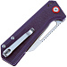 Нож CJRB Ruffian J1924-VT, рукоять фиолетовая G10, AR-RPM9