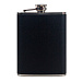 Фляга Voenpro черная, кожа, 8 унций