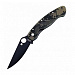 Нож Spyderco Military Camo Black 36GPCMOBK