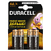 Элемент питания LR06 Duracell MN1500 BL4
