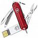 Нож Victorinox work USB 16 Гб, 4.6125.TG16B (58 мм)