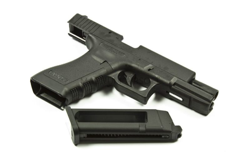 Пистолет страйкбольный KJW Glock 17, KP-17.CO2-BK