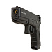 Пистолет страйкбольный KJW Glock 18, KP-18.GAS-BK