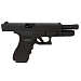 Пистолет страйкбольный KJW Glock 17 с резьбой, KP-17-TBC.GAS-BK